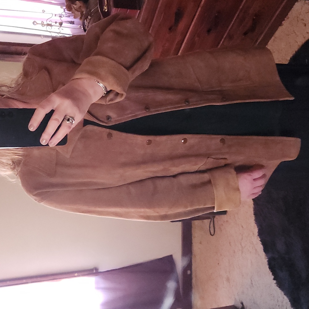 R M. WILLIAMS LONG HORN vintage heavy winter sheepskin jacket - Picture 12 of 12